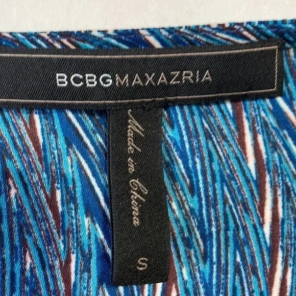 BCBG Maxazria Jaklyn draped top size small - Picture 4 of 6